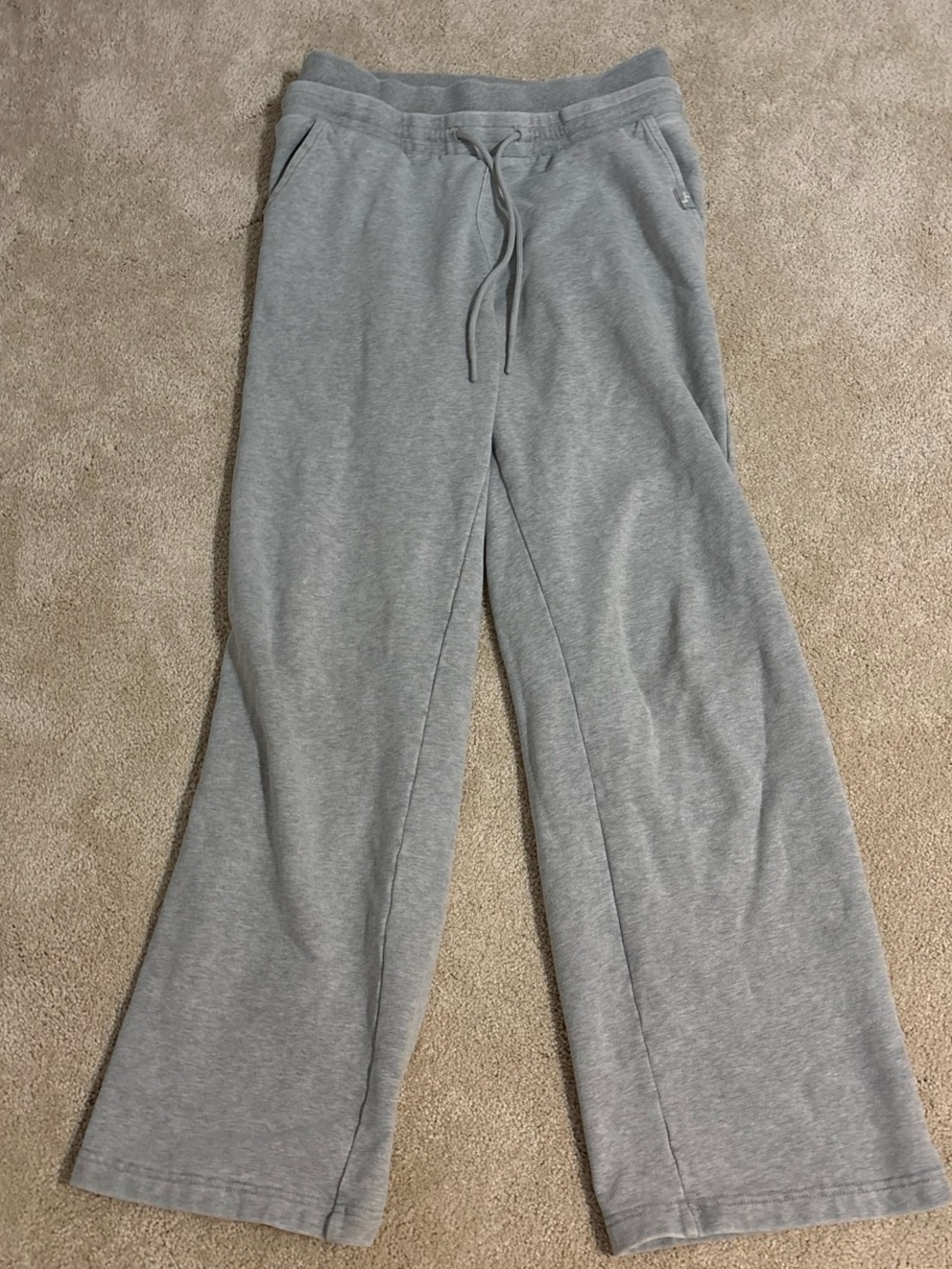 JoyLab Gray Wide-Leg Track Pants